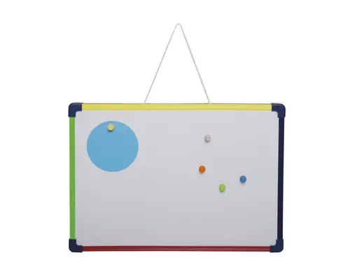 Whiteboard MAUL 24x35cm 2-zijdig beschrijf- wisbaar magnetisch staal