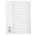 Tabbladen PP Set 1-12 Met Indexblad A4 11-Gaats Wit Personaliseerbaar