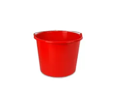 Emmer rond rood 12 liter