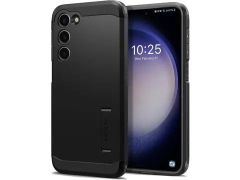 Spigen Tough Armor Samsung Galaxy S23 Hoesje Back Cover Zwart