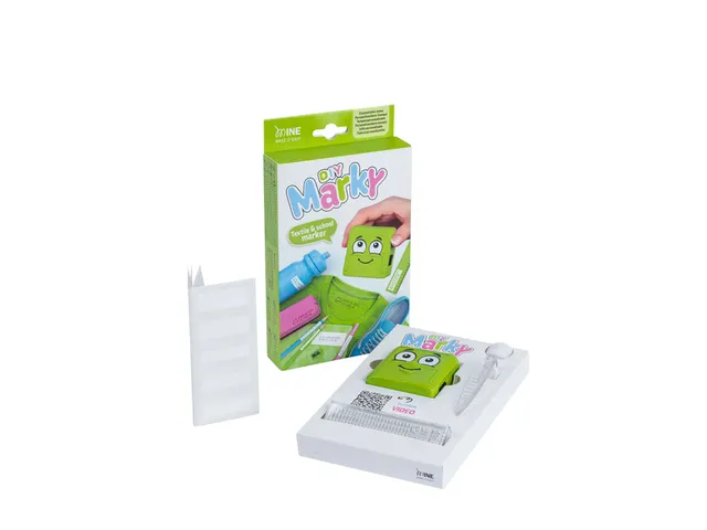Tampon textile Colop Marky personnalisable vert