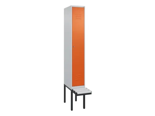 locker voor scheiding van kleding,HxBxD 2120x300x815mm,1vak