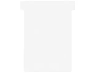Planbord T-kaart Nobo nr 3 80mm wit - 1