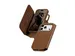 PanzerGlass CARE by Tango 2-in-1 Wallet Case Brown w. MagSafe iP