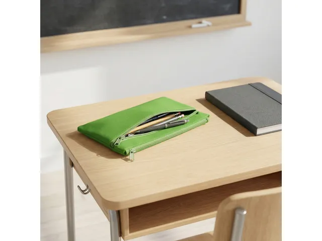 Trousse Kangaro plate 21x11cm vert