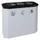 afvalverzamelstation,3x45l,HxBxD 830x950x355mm,3opening(en)