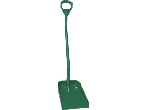 Hygiene 5601-2 Ergonomische Schop Lange Steel Groot Blad Groen