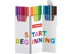 Pen 68 viltstift geassorteerde kleuren deskset