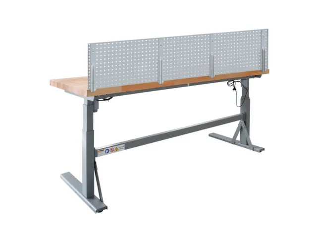 Elektrisch Verstelbaar werkbank HxBxD 700-1170x2000x750mm beukblad