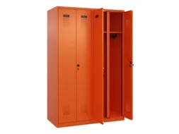 locker voor scheiding van kleding,HxBxD 1850x1200x500mm,4vak
