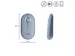 Logitech Pebble M350 Muis Blauw Grijs