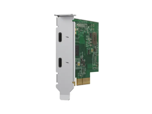 2 x Thunderbolt 3 (USB Type-C), PCIe Gen3 x 4, Low-Profile/Volledige H