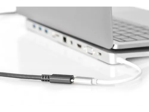 USB Type-C verlengkabel Type C St/Bu 2m 3A 480MB Versie 2.0 Zwart