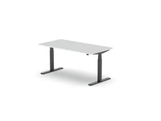 Elektrisch ihv bureau,HxBxD 650-1310x1600x800mm,blad wit - 1