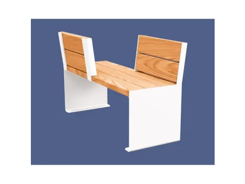 zitbank,B 1200mm,3latten,hout-zitting licht eikenhout,zitting H 450mm