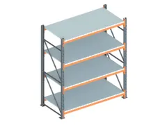 breedvakstelling,grondveld,HxBxD 2700x2395x1100mm,vakl. 1900kg