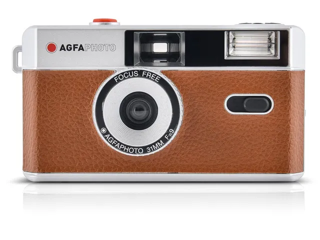 Retro Analoog Fototoestel, 35Mm, Bruin