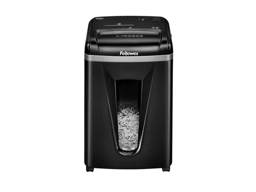 Fellowes Papierversnipperaar 12 vel voor kantoor - Cross Cut Shredder met Auto Reverse & SafeSense Technologie - Powershred LX85 Papierversnipperaar voor thuis met 19L opvangbak - DIN niveau P4