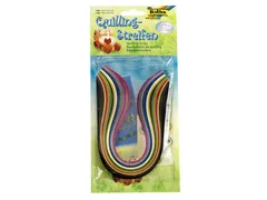 Filigraanstroken Folia 140 stuks 0.4x34.5cm en 140 stuks 0.8x34.5cm as