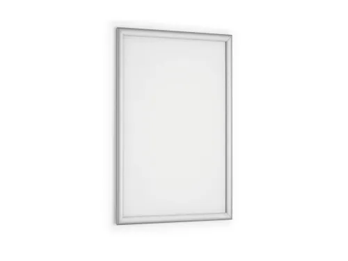 Kliklijst aluminium A2 Zilver Zelfklevend + Schroevenset