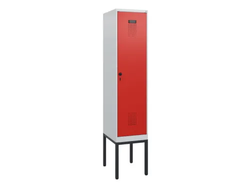 schoollocker,HxBxD 1950x400x500mm,1vak,vak B 400mm,draaigrendel