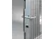 dubbele schuifdeur,v. scheidingswandsysteem,HxB 2200x1900mm,cil.-slot