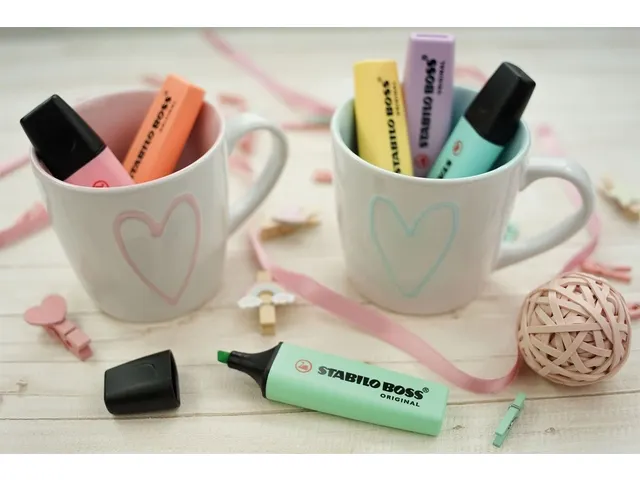 Markeerstift STABILO BOSS Original 70/15 assorti deskset à 15 stuks