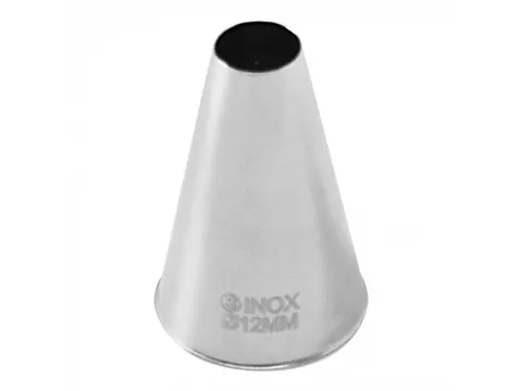 Spuitje rvs glad 09 Ø12mm