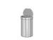 Afvalbak Deluxe Shell Sensor Bin 65 liter Mat RVS