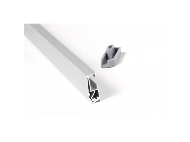 Roll-Banner Plus 100x200cm 2 Voeten Zilver