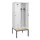 locker met bank,voor scheiding van kleding,HxBxD 2120x800x815mm,2vak