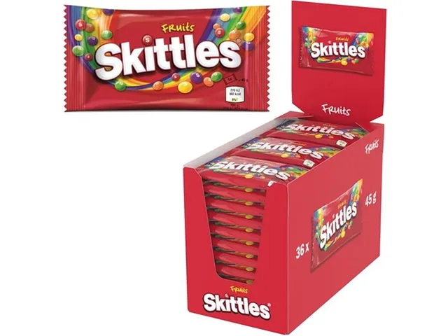 Snoep Skittles fruit zak 45gr
