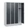 schoollocker,HxBxD 1630x1200x500mm,4vak,vak B 300mm,draaigrendel