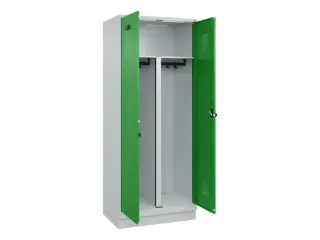 PBM-locker,HxBxD 1950x800x500mm,2vak,vak B 400mm,draaigrendel - 1