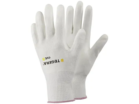 Tegera 432 snijbestendige handschoenen, wit, maat 8, per 12 paar