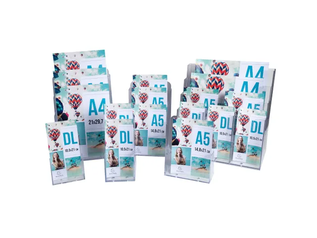 Folderhouder monoblo k formaat Leaflet A6