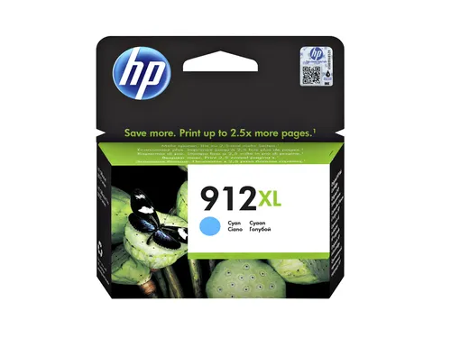 HP 912XL Inktcartridge 3YL81AE Blauw High Capacity Origineel