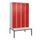 locker voor scheiding van kleding,HxBxD 2120x1200x815mm,4vak