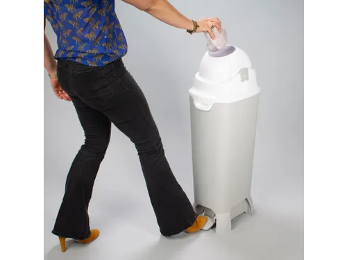 Hygiënische luieremmer DiaperChamp One Maxi Grijs Wit