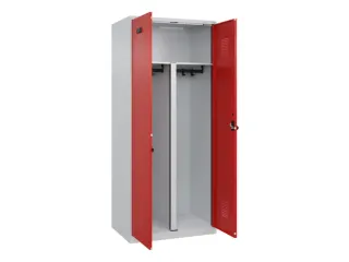PBM-locker,HxBxD 1850x800x500mm,2vak,vak B 400mm,draaigrendel - 1