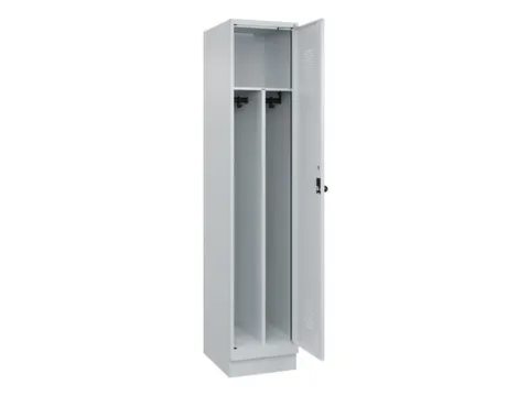locker voor scheiding van kleding,HxBxD 1950x400x500mm,1vak