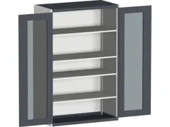 systeemkast,HxBxD 2000x1300x525mm,4xStalen bodem,5-punts sluitsysteem