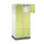 grootvolume-lockersysteem,HxBxD 1950x820x600mm,2x4vakken,cil.-slot