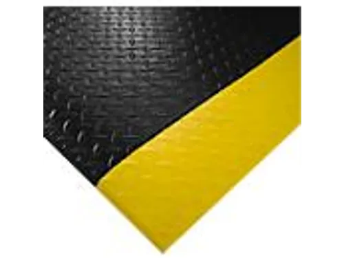 werkplek-vloerbedekking,mat,LxB 1500x900mm,PVC,ruitprofiel
