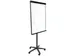 Flipchart Magnetisch Met 5 Wielen 100x70cm Zwart