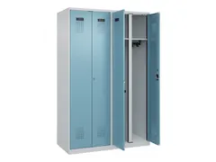 locker voor scheiding van kleding,HxBxD 1850x1200x500mm,4vak