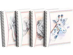 spiraalschrift, A5, 120 bladzijden, gelijnd