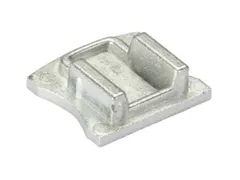 Embout Aluminium Pour Profil Led SL15 Sans Trou De Cable - Argent
