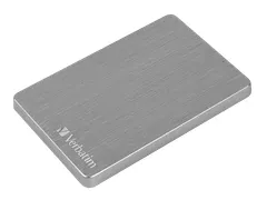 VERBATIM STORE 'N' GO ALU SLIM HDD 2TB 53665 USB 3.2 external Grijs