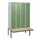 locker met bank,HxBxD 1950x1200x815mm,4vak,vak B 300mm,cil.-slot